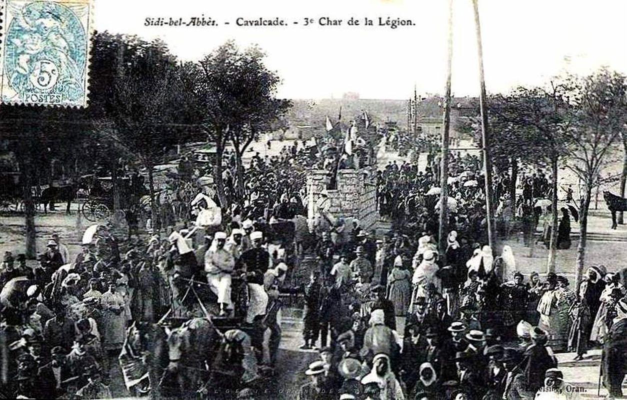 Sidi-bel-abbes- Cavalcade depart Legion au Tonkin -12.jpg